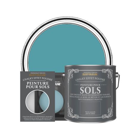 Peinture pour Sols Chalky - Pétrole (1/3)