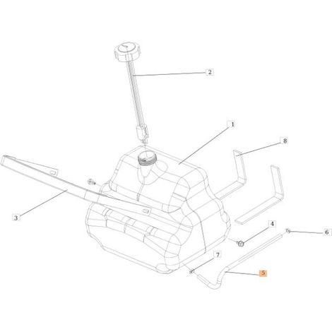 ORIGINAL EMAK FLEXIBLER SCHLAUCH SGS532986018023