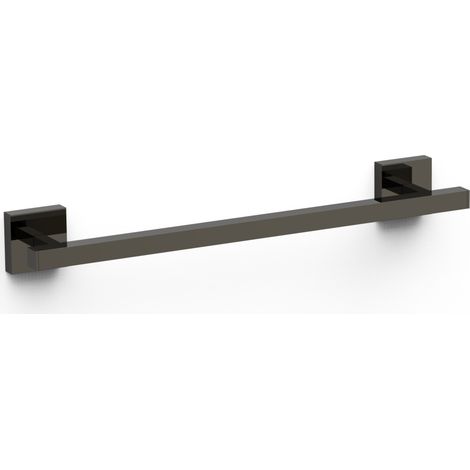 TOALLERO 400MM NEGRO METALIZADO - Marca TRES