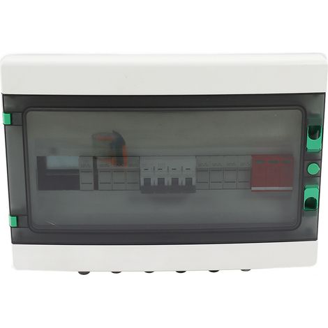 Boîtier de combinaison photovoltaïque étanche DC, câblage facile, 4 entrées 1 sortie, pour onduleur MPPT 1000V, coffret solaire imperméable. (1/5)