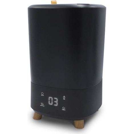 Humidificateur SOLNAN Noir air&me, Humidificateur à Vapeur froide par ultrasons d'une puissance de 0.28 L/heure (1/5)