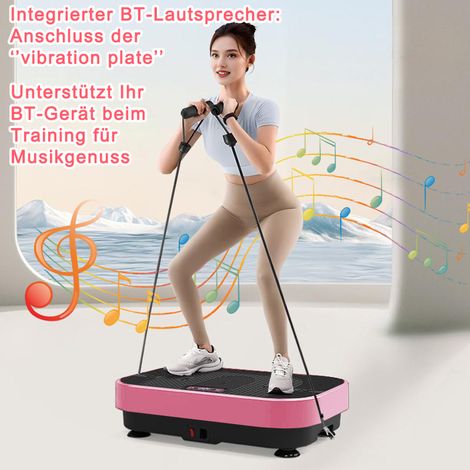 Machine vibratoire avec musique Bluetooth,plateforme complète pour entraînement corporel tout le corps à domicile-Da (1/5)