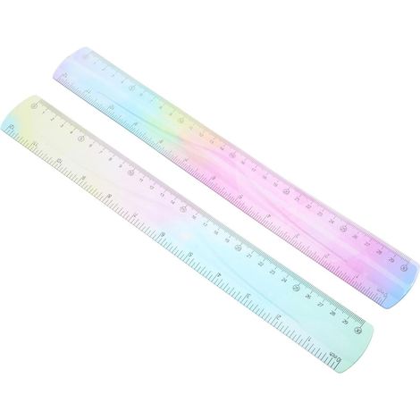 Règle flexible Amosfun de 30 cm pour le bureau et dessin, outil (1/5)