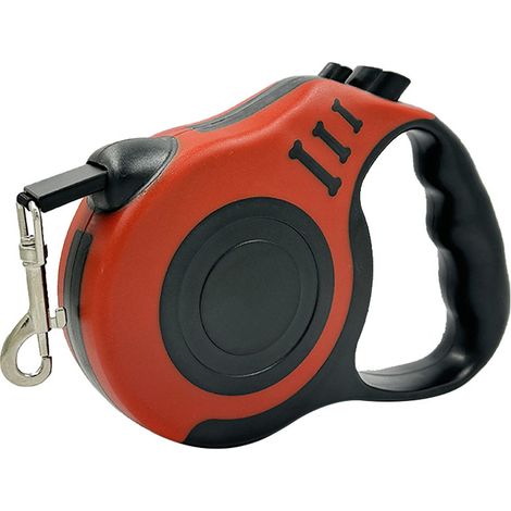1 Laisse rétractable, système automatique, forme os, matériau durable, promenade chien (1/5)