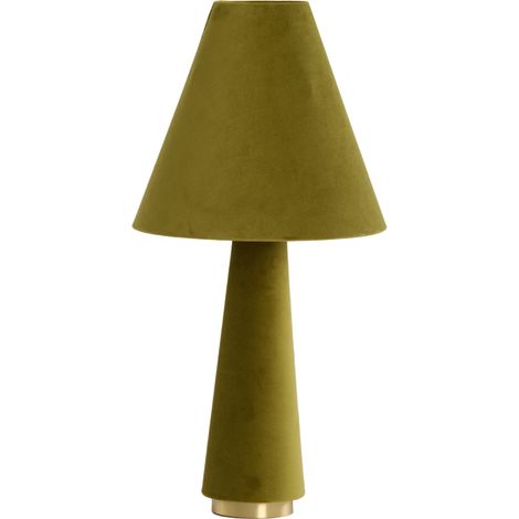 Light & Living - tischlampe - Devia - grün - textil - stehlampe -