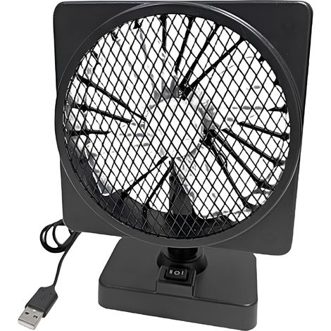 Ventilateur Auto Circulateur d'air alimenté par USB, Accessoires (1/5)