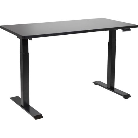 Sealey DH34 Dellonda Black Electric Height Adjustable Standing Desk, 1400 x 700mm Dual Motor 100kg (1/5)