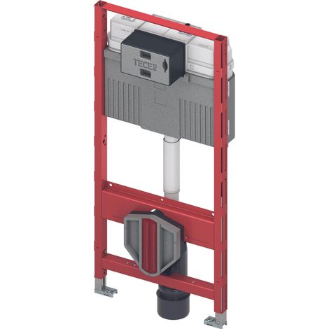 TECE TECEprofil Modulo WC con cassetta Uni, con funzione di risciacquo igienico integrata acqua fredda, altezza 1120 mm, 9300103 (1/2)