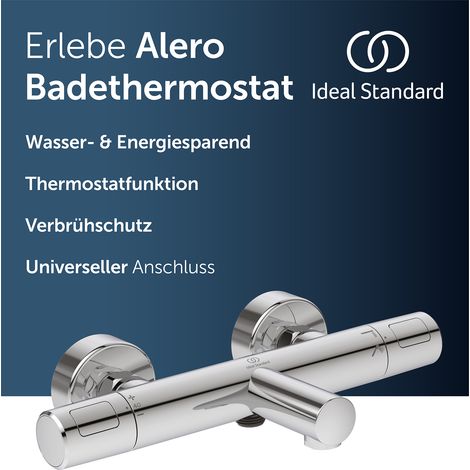 Ideal Standard Duscharmatur Alero, Thermostatfunktion, Wasser- & Energiesparend, CoolBody-Technologie (1/5)