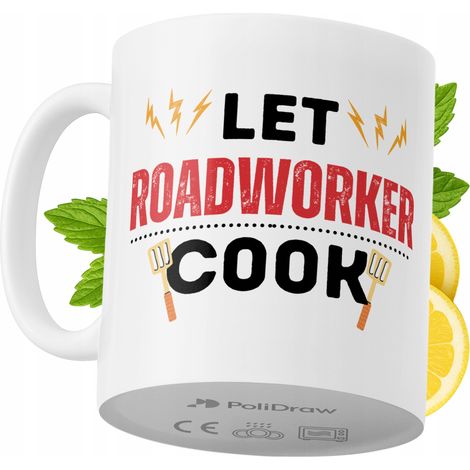 Lustige Kaffeetasse mit witzigem Textdesign für Straßenarbeiter – ideal für Geburtstage, Namenstage und Feiertage. Hochwertige Tasse für besondere Anlässe, ob im Büro oder zu Hause. Farbe: Weiß, 330 m