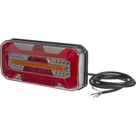 Luz trasera rectangular multifuncional lado izdo. LED 12-24V UNIVERSAL UNIVERSAL LA40075