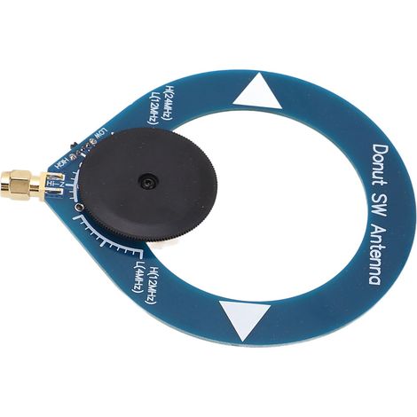 Antenne Mini Boucle SW Donut pour réception FM - Accessoire transmission signal radio courte onde (1/5)