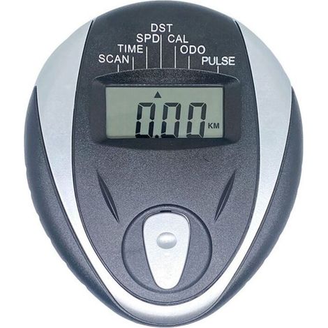 Moniteur de Vitesse pour Vélo Stationnaire Ordinateur d'Exercice Fréquence Cardiaque LCD avec Batterie