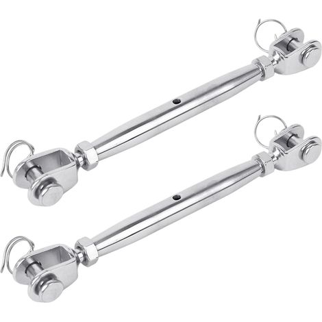 Lot de 2 M5 tendeurs de qualité marine pour une fixation sûre et un corps fermé durable (1/5)