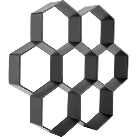 1-teilige Betonpflasterform, DIY-Gartenweg, Schablone für Zementplatten, Trittsteine aus Stein, Pflasterwerkzeug für Außeneinfahrten (1/5)