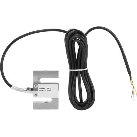 S TYPE High Precision Load Cell Scale Sensor Weighting Sensor With Cable 300KG (1/5)