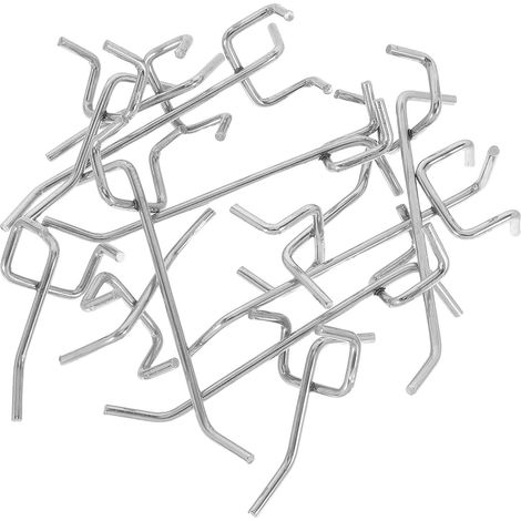Pieces Heavy Duty Steel Pegboard Hooks Non Slip Tripod