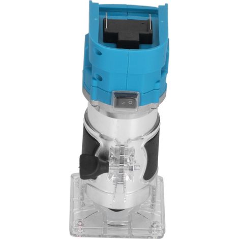 Kit de défonceuse électrique pour le travail du bois, comprenant une machine de coupe et d'élagage pour palmiers, alimentation secteur 80-240 V, prise UE et 5 batteries. (1/5)