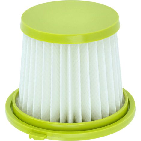 vhbw filtre remplacement pour Ryobi HAHV33, A32HFOO, A32F05N pour aspirateur - Filtre HEPA blanc / vert