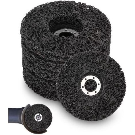 Grinding disc, 125 x 22 mm, grinding disc for angle grinders, CSD grinding and cleaning disc, coarse cleaning disc for removing rust from paint (1/5)