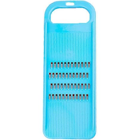 Gemüseschneider, Gemüsereibe, Karottenmesser, koreanische Karottenreibe, Gemüseschneider, Küchenhelfer-Blue