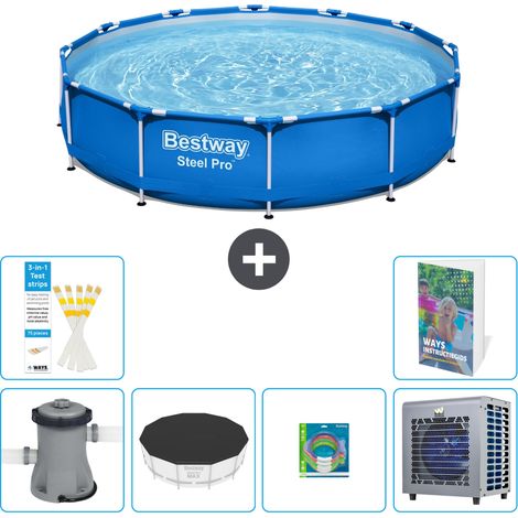 Bestway Piscina Bestway Steel Pro Redonda - 366x76 cm - 7-piezas  S338 (1/5)