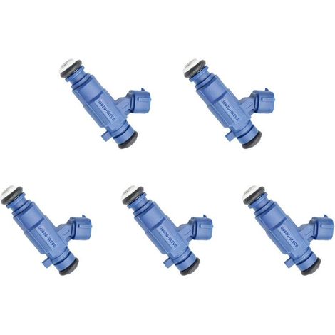 Adecuado para 5 inyectores de combustible de automóviles, compatible con 35310-02900 y 3531002900.