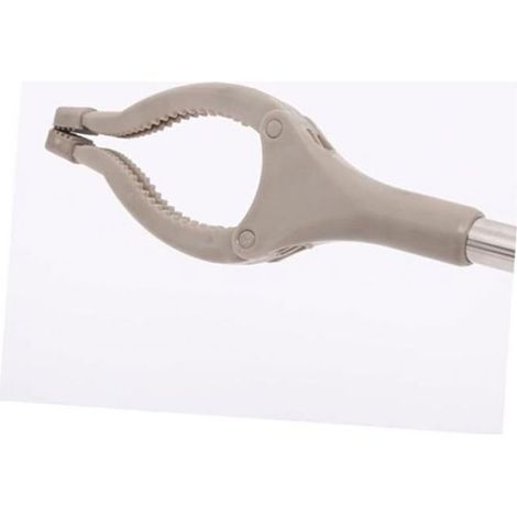 2pcs Pinces à ordures - En acier inoxydable Barre épaisseur renforcée - Travail extérieur (1/4)