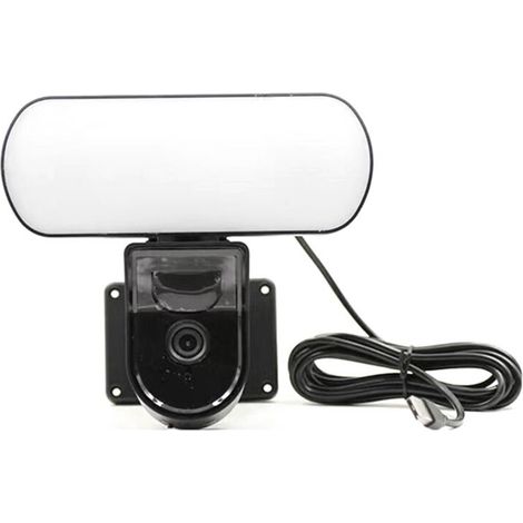 Caméra de surveillance Tuya WiFi, lampe murale de jardin, prise UE