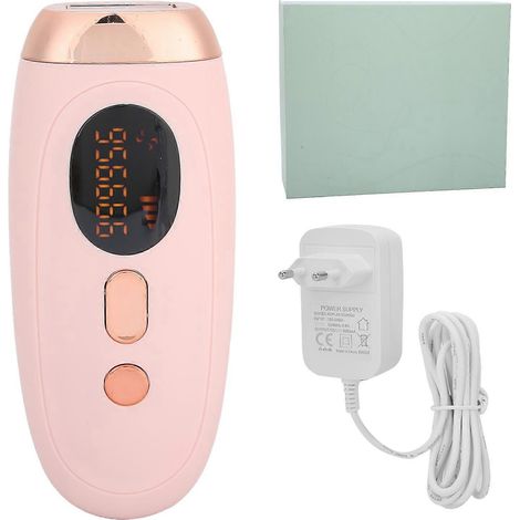 Filiyano-Épilateur à lumière pulsée (IPL) avec 500 000 flashs, appareil d'épilation intégrale pour usage domestique, rose, 100-240 V (1/5)