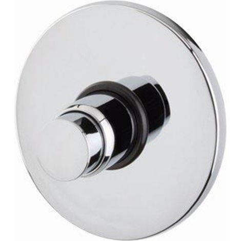 Robinet de douche encastrable à bouton-poussoir temporisé 1/2 en laiton chromé – Résistant à la corrosion – Installation facile – MCM (1/3)