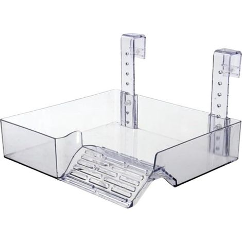 Plateforme suspendue pour tortue 22,5 x 21 x 5,5 cm, île flottante pour grimper, accessoires décoratifs pour aquarium et reptiles (1/5)