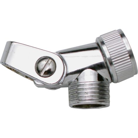 Support articulé pour douchette murale – Métal chromé – Diamètre 15-21mm – Pour installations professionnelles – Anconetti