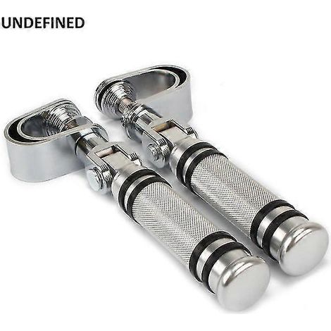 Motorrad-Fußrasten 25 mm/32 mm mit O-Ring-Klemmen, Highway-Fußrasten für Harley-Davidson, Honda, Yamaha, Touring, Dyna und Softail – Komplettset (1/5)