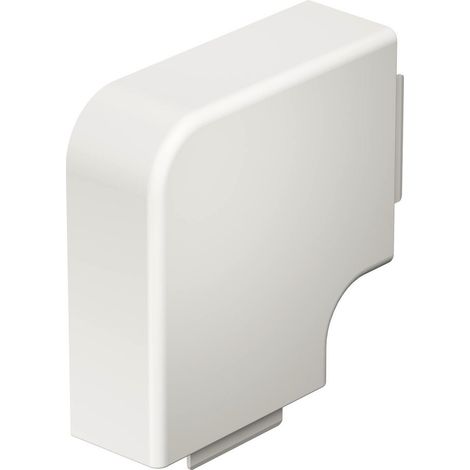 OBO Bettermann Tapa plana angular 40x90mm Policloruro de vinilo blanco puro RAL 9010, 6192866