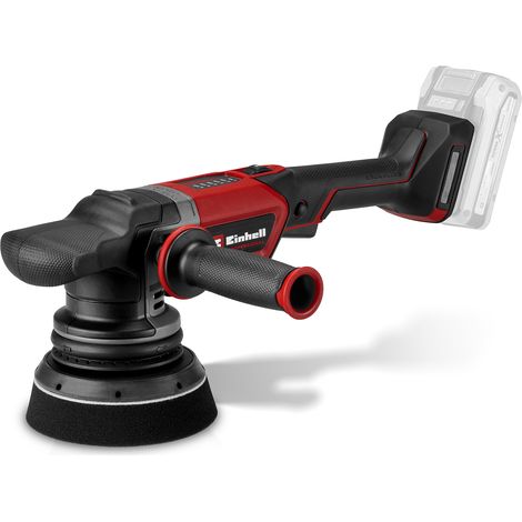 Einhell Professional Polisseuse excentrique sans fil CP-EP 18/125 Li BL-Solo PXC (18V, moteur Brushless, plateau 125 mm, avec 3 disques) Livré sans Batterie ni Chargeur