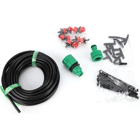 Système D'Irrigation Goutte À Goutte - Tuyau Micro 10M 4/7 - Kit Arrosage Automatique Jardin - Ensemble Complet (1/5)