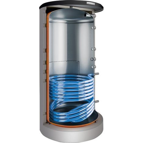 Junkers Bosch ballon tampon avec échangeur de chaleur solaire, Stora BS 500-6 ER 1 B, 500 litres, 7735501569