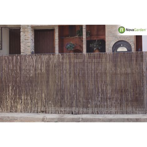 Mimbre Natural 2X5M, permite el paso de la luz y las vistas (1/4)