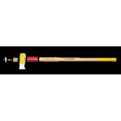 Gedore OCHSENKOPF Profi-Spalthammer Big Ox, Mit Rotband-Plus Stielbefestigung, Langlebiger Stiel aus Hickoryholz