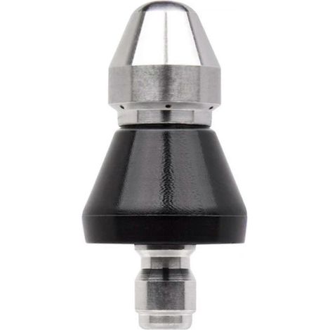 Hochdruck-Rohrreinigungsdüse, vorne 1, hinten 6 Düsenadapter