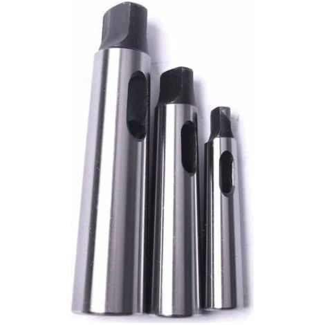 Cône Morse douille de perçage Réduction adaptateur pour tour de fraisage (MT1 à MT2, MT3 à MT2, MT3 à MT4,3pcs) (1/5)