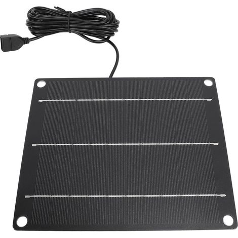 Chargeur solaire USB multifonctionnel 6W à conversion d'énergie haute efficacité (1/5)