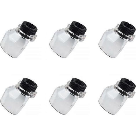 Kit de 6 protections rotatives avec capuchon de sécurité pour mini-perceuse électrique, compatible avec les meuleuses électriques. (1/4)