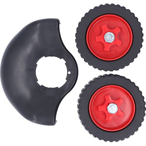 Roue de support pour coupe-bordures, roues auxiliaires avec protection, accessoires de jardinage extérieur (1/5)
