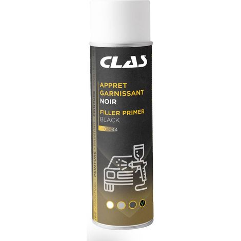 Apprêt garnissant noir 500ml spécial carrosserie - CO 1044 - CLAS Equipements (1/2)