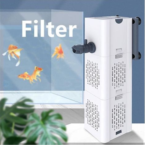Filtre Intérieur - YOLISTAR - 15W - Débit 1000L/H - Oxygénation - Filtration (1/4)