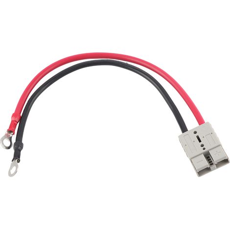 Connecteur de chargeur de batterie de chariot élévateur 50A 600V avec câble d'extension