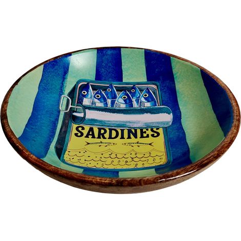 Signes Grimalt Cuenco Bol Cocina  Cuenco Sardinas L Cajas Y Bandejas Multicoloro 31x31x7cm 38291