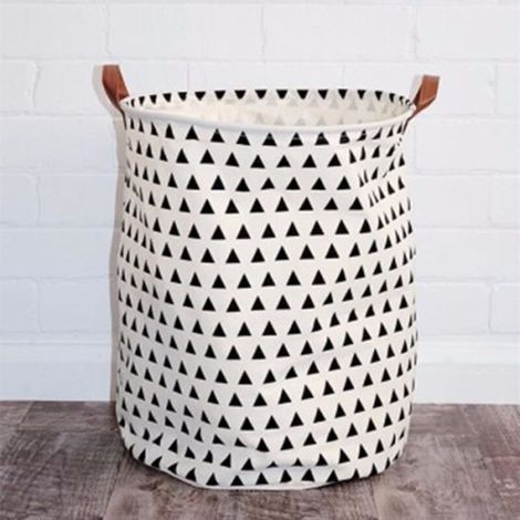 Enfants Jouet Vêtements Panier à Linge Toile Panier de Rangement Pliant Style 5